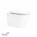 Подвесной унитаз Cerutti Ireneo Aria Tornado CT12148 безободковый с крышкой SoftClose Подвесной унитаз Cerutti Ireneo Aria Tornado CT12148 безободковый с крышкой SoftClose