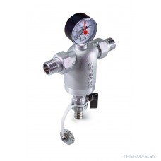 Фильтр с манометром, присоединение - американки 1/2, Ziessler 