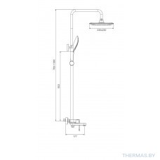 Душевая система Gappo, G2448-3