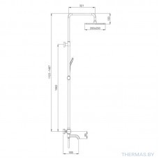 Душевая система Gappo, G2491-3
