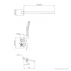 Душевая система Gappo, G7107-79