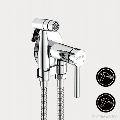 Смеситель для биде с гигиеническим душем Gappo, G7206