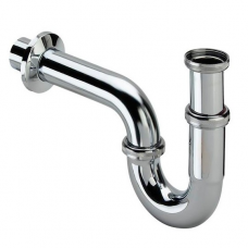 Сифон без выпуска трубный 1 1/4"х32 хром латунь (арт.305611), Viega