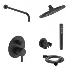 Душевая система скрытого монтажа Ideal Standard, Cerafine O Black SetA6939XG