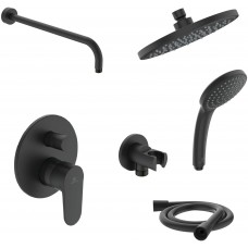 Душевая система скрытого монтажа Ideal Standard, Cerafine O Black SetA7193XG