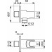 Душевая система скрытого монтажа Ideal Standard, Cerafine O Black SetA7193XG