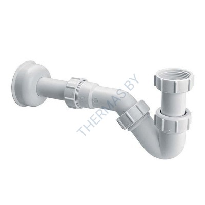 Сифон для биде трубный 1 1/4" х 32 мм арт. НС23, McALPINE 