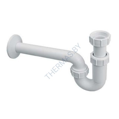 Сифон трубный для умывальника 1 1/4" х 32 мм арт. HC4PF-32, McALPINE