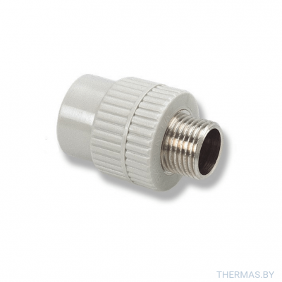 Муфта 25*1/2" с наружной резьбой, Wavin Ekoplastik