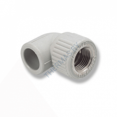 Отвод 20*3/4" с внутренней резьбой, Wavin Ekoplastik