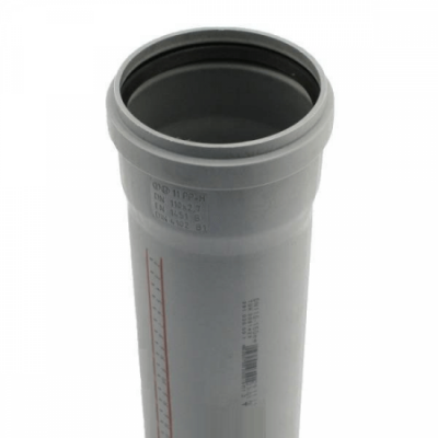 Труба для канализации 110х2,7х2000, Ostendorf