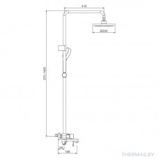 Душевая система Gappo, G2402-8