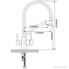 Смеситель для мойки Gappo, G4398-1