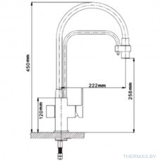Смеситель для мойки Gappo, G4398-4