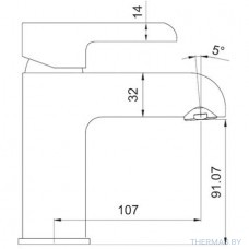 Смеситель для раковины Gappo, G1003-8