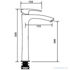 Смеситель для раковины Gappo, G1007-11