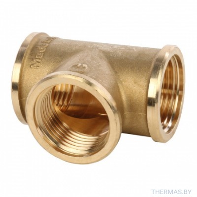 Тройник латунный ВР 1", General Fittings