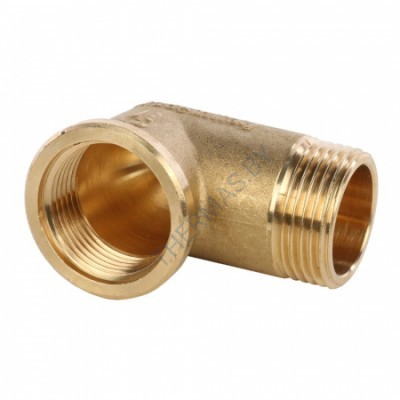 Угольник латунный ВР/НР 1", General Fittings