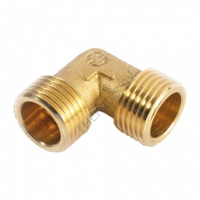 Угольник латунный НР 1/2", General Fittings