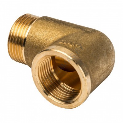 Угольник латунный ВР/НР 3/4", General Fittings