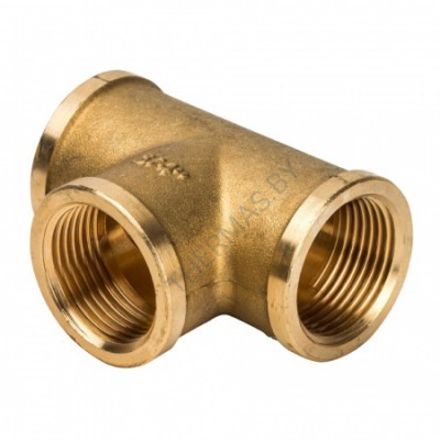 Тройник латунный ВР 3/4", General Fittings