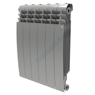 Биметаллический радиатор Royal Thermo BiLiner 500 Silver Satin