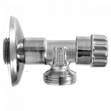Кран вентильный угловой 1/2"-3/4",04 907 06 99, Schell